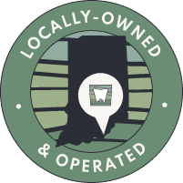 Locally owned and operated badge