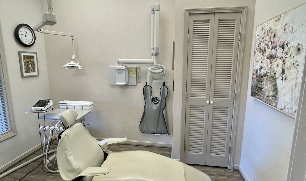 Dental office treatment room